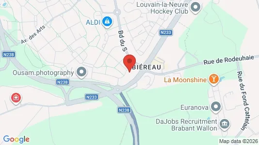 Apartments for rent in Ottignies-Louvain-la-Neuve - Photo from Google Street View