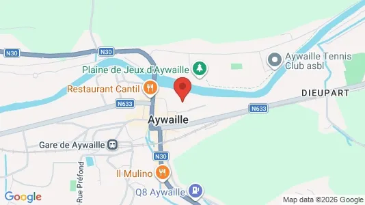 Apartments for rent i Aywaille - kort over placeringen
