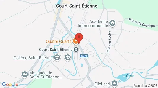 Apartments for rent in Court-Saint-Étienne - Photo from Google Street View
