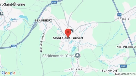 Apartments for rent in Mont-Saint-Guibert - Photo from Google Street View