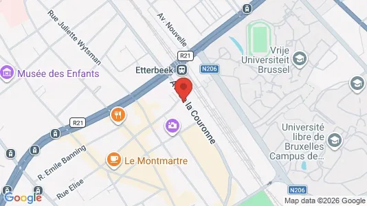 Apartments for rent in Brussels Elsene - Photo from Google Street View