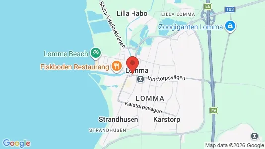Apartments for rent in Lomma - Photo from Google Street View