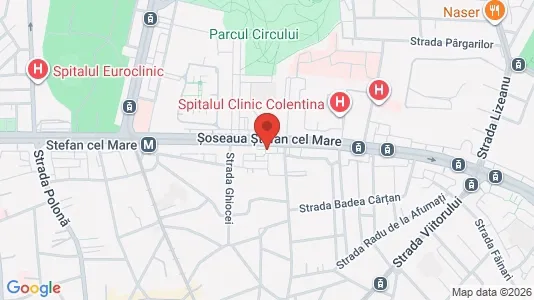 Apartments for rent i Bucharest - Sectorul 1 - kort over placeringen