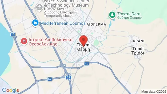 Apartments for rent in Thermi - Photo from Google Street View