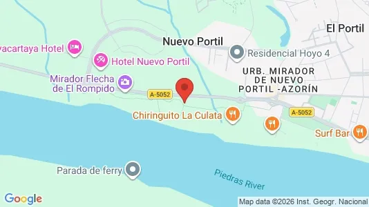 Apartments for rent i Cartaya - kort over placeringen