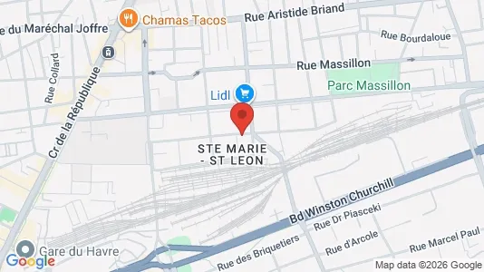 Apartments for rent in Le Havre - Photo from Google Street View
