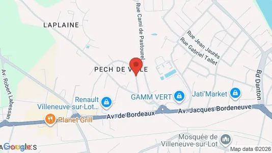 Apartments for rent in Villeneuve-sur-Lot - Photo from Google Street View