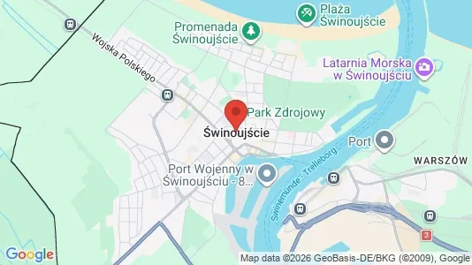 Apartments for rent in Świnoujście - Photo from Google Street View