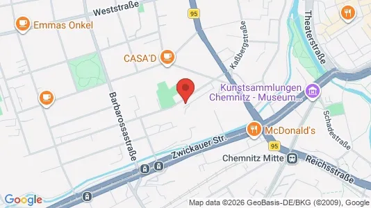 Apartments for rent in Chemnitz - Photo from Google Street View