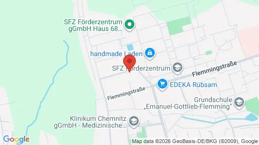 Apartments for rent in Chemnitz - Photo from Google Street View