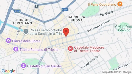 Rooms for rent in Trieste - Photo from Google Street View