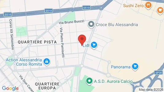 Apartments for rent in Alessandria - Photo from Google Street View