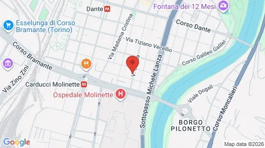 Rooms for rent in Turin - Photo from Google Street View