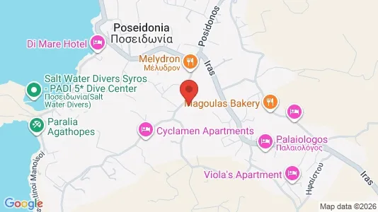 Apartments for rent in Syros-Ermoupoli - Photo from Google Street View