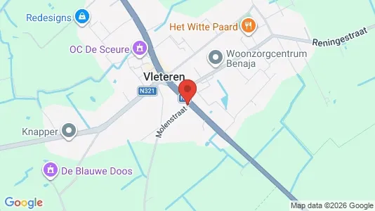 Apartments for rent i Vleteren - kort over placeringen