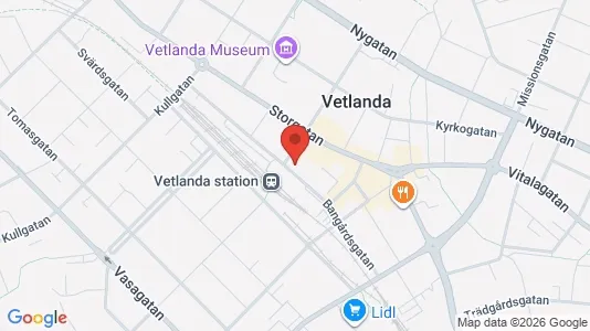 Apartments for rent in Vetlanda - Photo from Google Street View