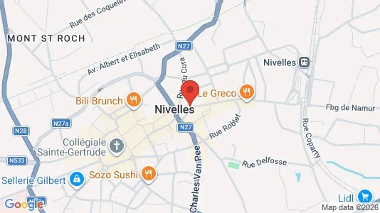 Apartments for rent in Nijvel - Photo from Google Street View