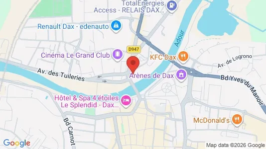 Apartments for rent in Dax - Photo from Google Street View
