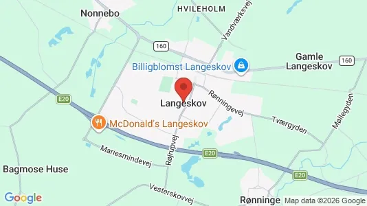 Apartments for rent in Langeskov - Photo from Google Street View