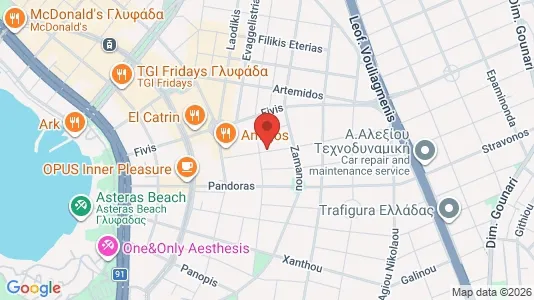 Apartments for rent in Glyfada - Photo from Google Street View