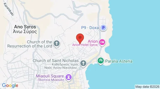 Apartments for rent in Syros-Ermoupoli - Photo from Google Street View