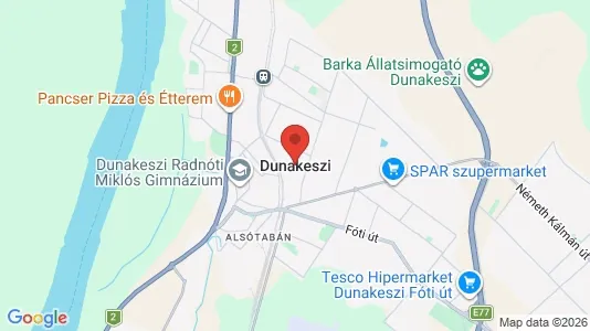 Apartments for rent in Dunakeszi - Photo from Google Street View