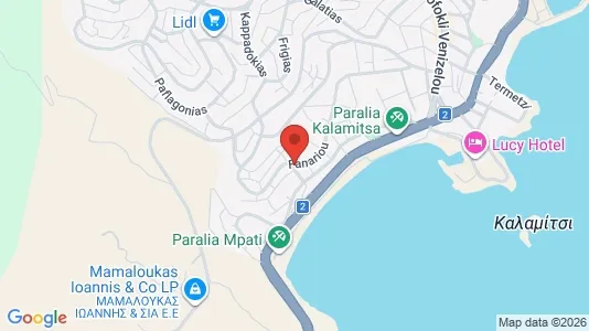 Apartments for rent i Kavala - kort over placeringen