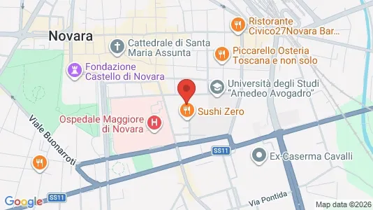 Rooms for rent in Novara - Photo from Google Street View
