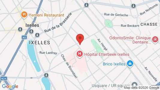 Apartments for rent in Brussels Elsene - Photo from Google Street View