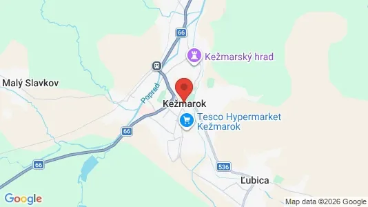 Apartments for rent in Kežmarok - Photo from Google Street View