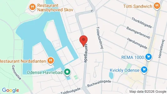 Apartments for rent in Odense C - Photo from Google Street View
