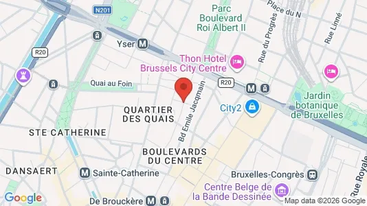 Apartments for rent in Stad Brussel - Photo from Google Street View