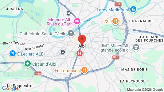 Apartments for rent in Albi - Photo from Google Street View