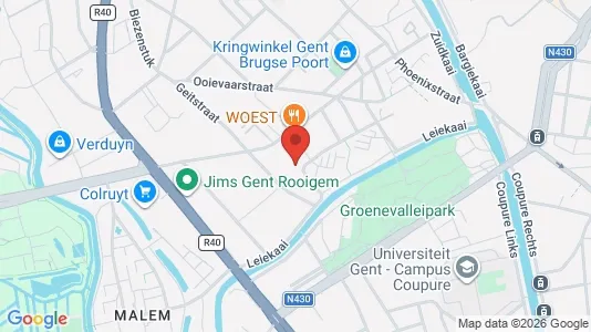 Apartments for rent in Stad Gent - Photo from Google Street View