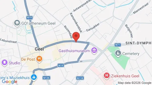 Apartments for rent in Geel - Photo from Google Street View