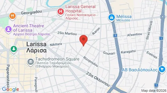Apartments for rent in Larissa - Photo from Google Street View