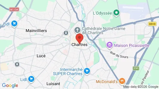 Apartments for rent in Chartres - Photo from Google Street View