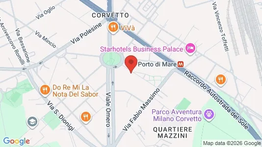Rooms for rent i Milano Zona 5 - Vigentino, Chiaravalle, Gratosoglio - kort over placeringen