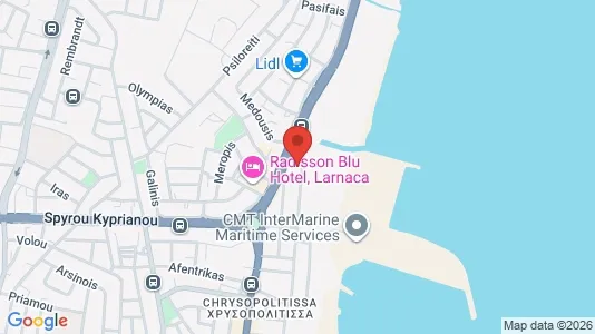 Apartments for rent in Larnaca - Photo from Google Street View