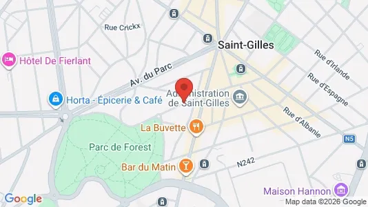 Apartments for rent in Brussels Sint-Gillis - Photo from Google Street View
