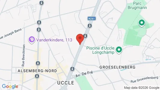 Apartments for rent in Brussels Ukkel - Photo from Google Street View