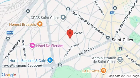 Apartments for rent in Brussels Sint-Gillis - Photo from Google Street View