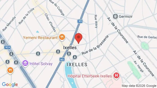 Apartments for rent in Brussels Elsene - Photo from Google Street View