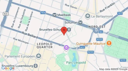 Apartments for rent in Brussels Etterbeek - Photo from Google Street View
