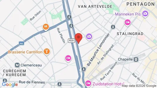 Apartments for rent in Stad Brussel - Photo from Google Street View