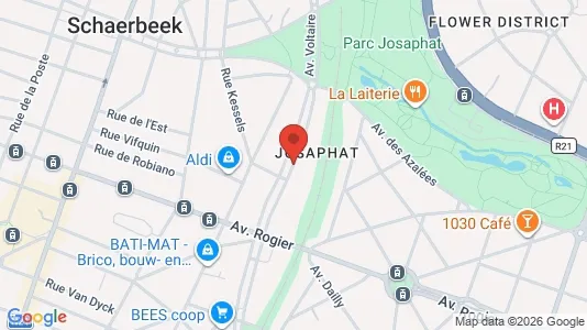 Apartments for rent in Brussels Schaarbeek - Photo from Google Street View