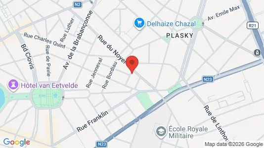 Apartments for rent in Stad Brussel - Photo from Google Street View