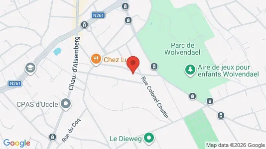 Apartments for rent in Brussels Ukkel - Photo from Google Street View