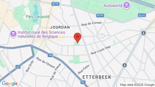 Apartments for rent in Brussels Etterbeek - Photo from Google Street View