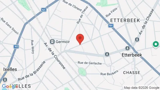 Apartments for rent in Brussels Etterbeek - Photo from Google Street View